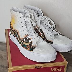 Vans SK-8 High Bolt White High Top Sneakers